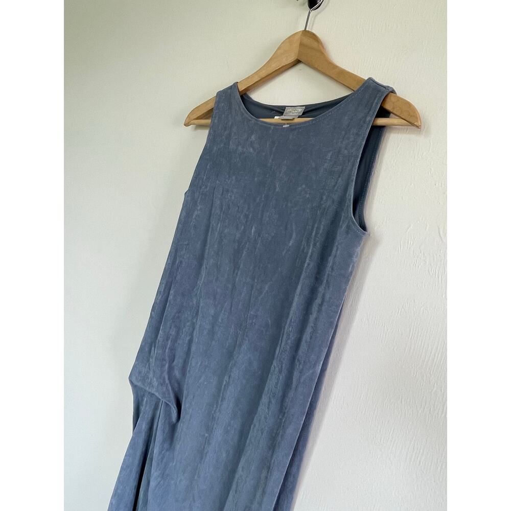 nwt CHICO'S carbon drape front sleeveless wrinkle free travel dress - Picture 4 of 7